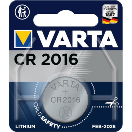Batteria 3V Lithium 2016 Varta