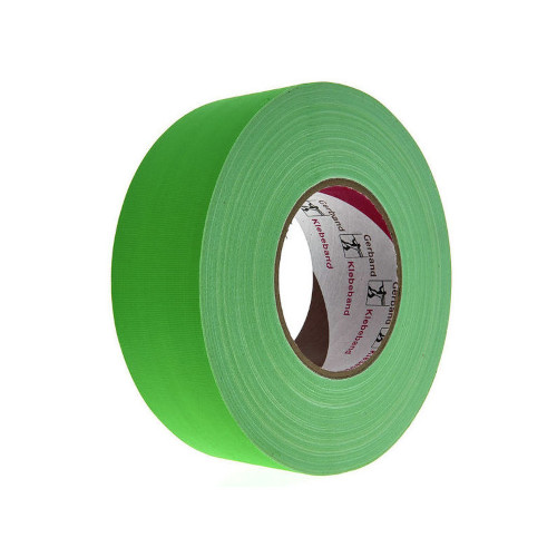 Premium Matt Gaffer Tape 50mm x 50m Green