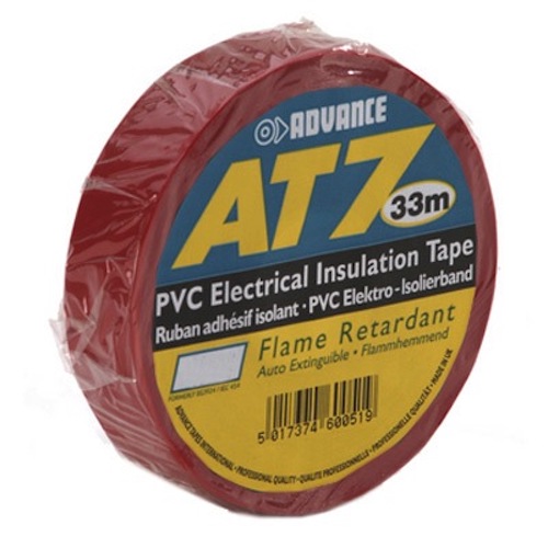 Advance PVC Insulating Tape 19mm x 33m Red