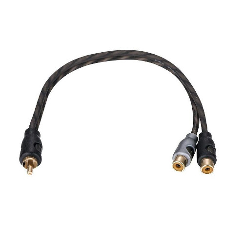 2 RCA female - RCA male Adapter Cable