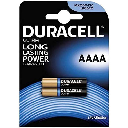 2 Batterie MicroStilo AAAA Duracell Ultra