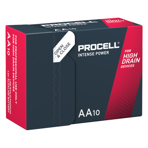 Procell Intense Mignon AA 1.5V LR6 Battery - Box of 10