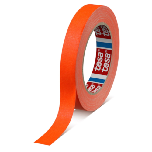 Tesa Premium Highlight Gaffa Tape 19mm x 25m Orange