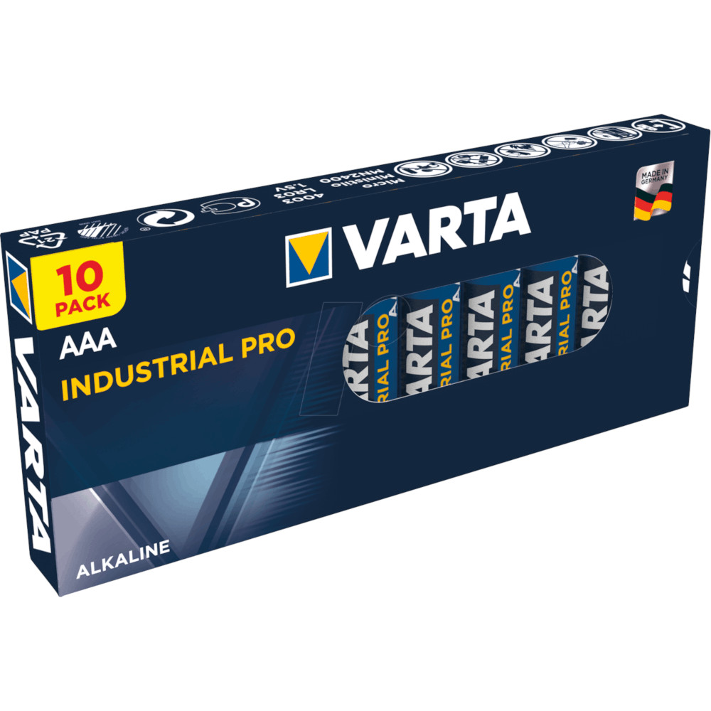 10 Batterie Ministilo AAA 1.5V Varta Industrial - Clicca l'immagine per chiudere