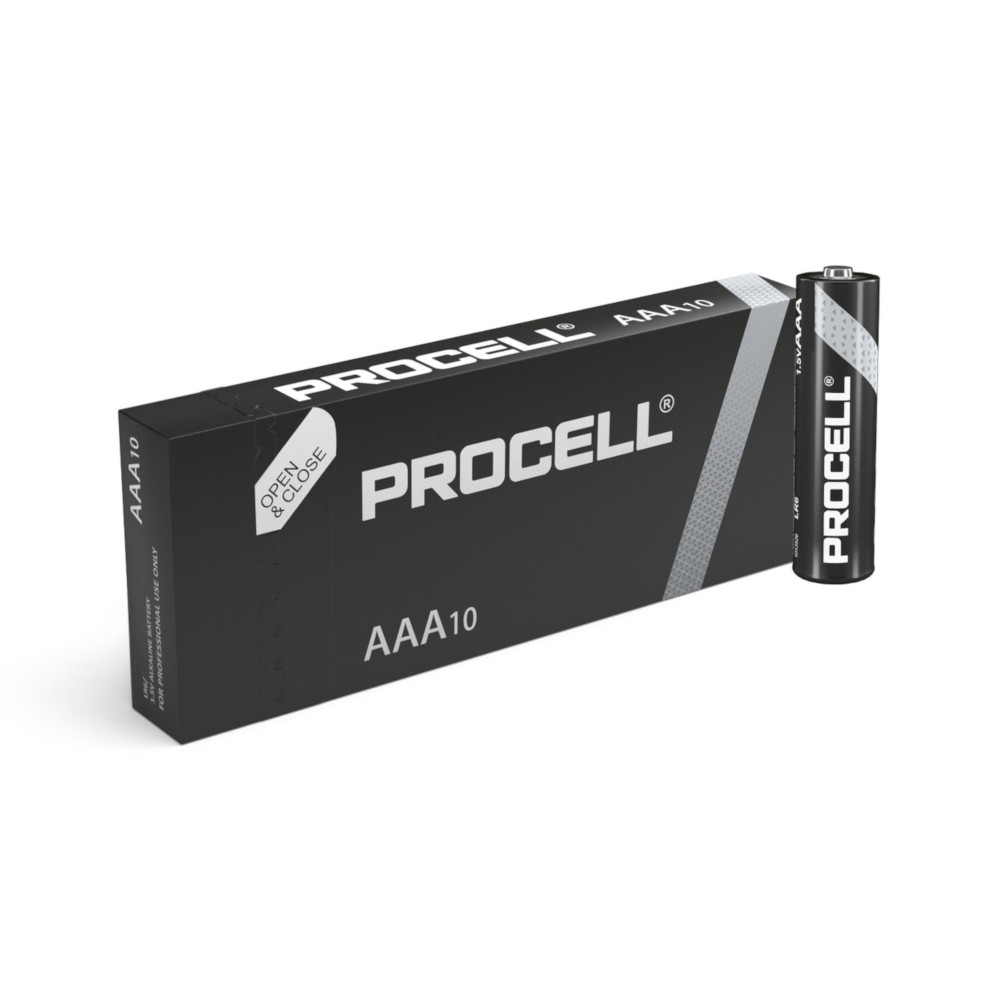 10 Batterie Ministilo AAA 1.5V Procell Constant - Clicca l'immagine per chiudere