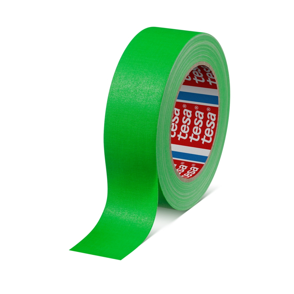 Tesa Gaffer Premium Fluorescente 50mm x 25m Verde - Clicca l'immagine per chiudere