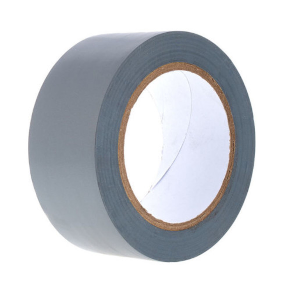 Nastro adesivo in PVC per tappeti da ballo 50mm x 33m Grigio - Clicca l'immagine per chiudere