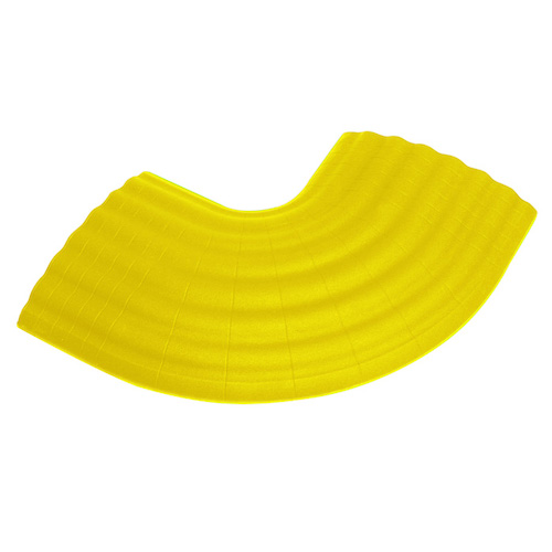 90° Corner for OFFICE Cable Protector Yellow