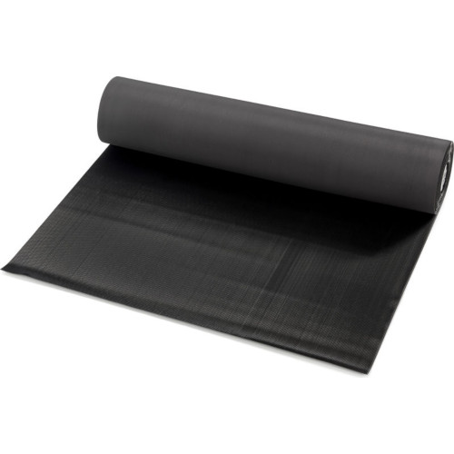 Fine-grooved Mat black 1m x 8m