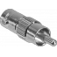 Metal adapter: BNC – RCA